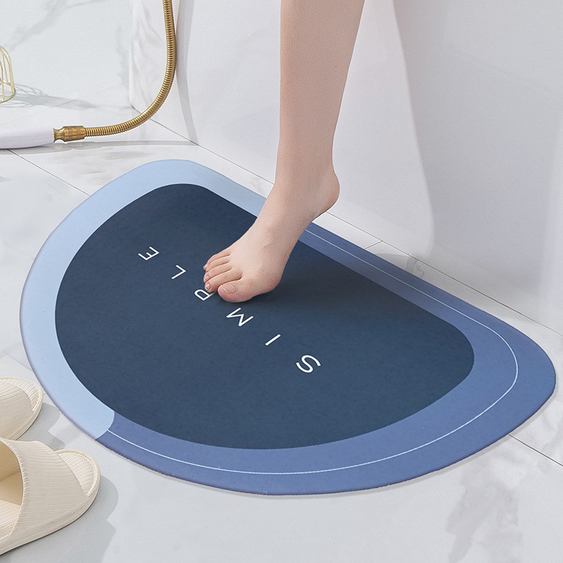 The floor mats absorb water well, prevent odors and prevent slipping 60cm x 90 cm