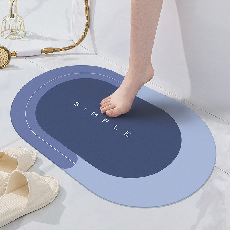 The floor mats absorb water well, prevent odors and prevent slipping 40cm x 60 cm